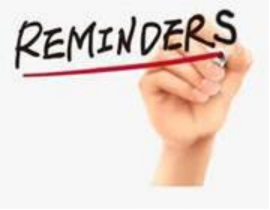A hand writes the word REMINDERS in black marker on a white background, with a red line drawn underneath the word.